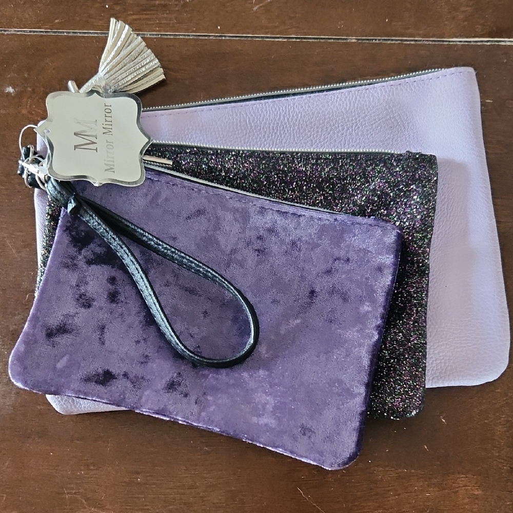 Purple Clutch Set